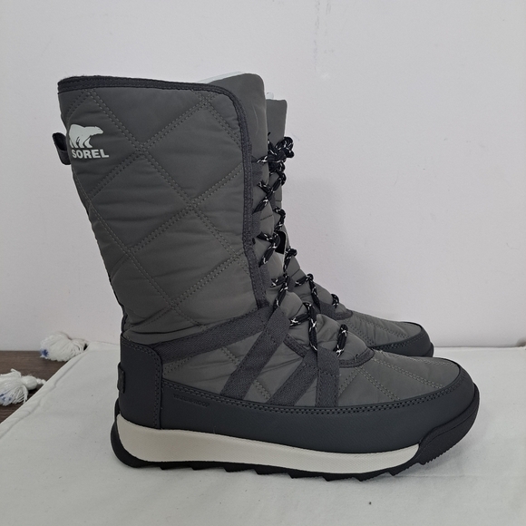 Sorel Whitney II lace waterproof boot grey 7.5 NWT - Picture 3 of 8